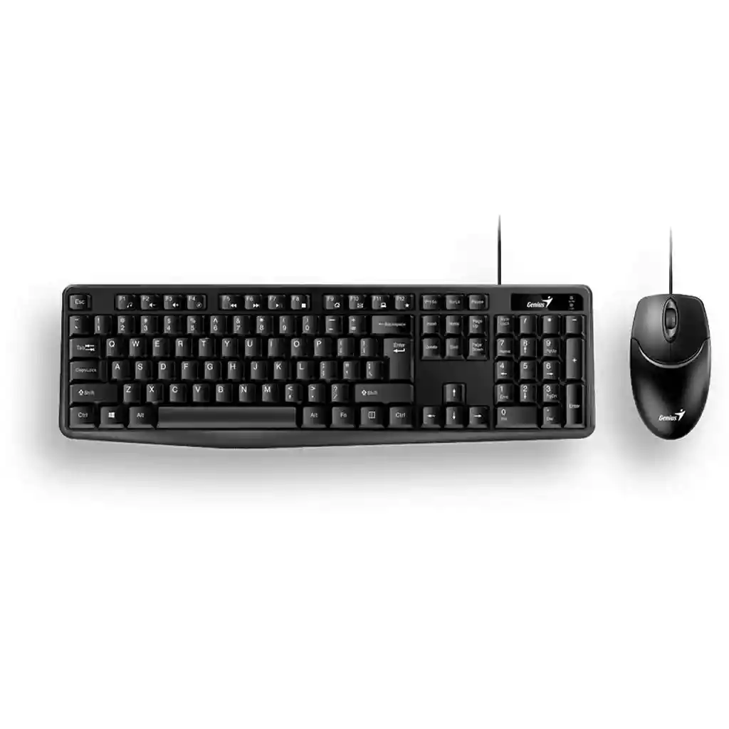 Combo Teclado Y Mouse Genius Alambrico Km-170