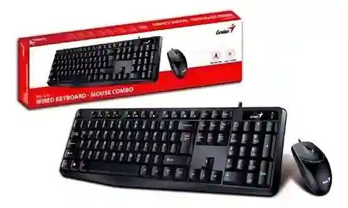 Combo Teclado Y Mouse Genius Alambrico Km-170