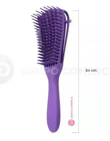 Cepillo Para Cabello Rizado Crespo Ondulado Rizos