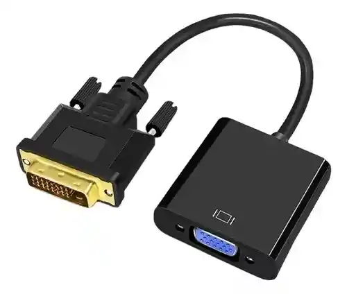 Convertidor De Dvi 24+1 Pines A Vga Hembra