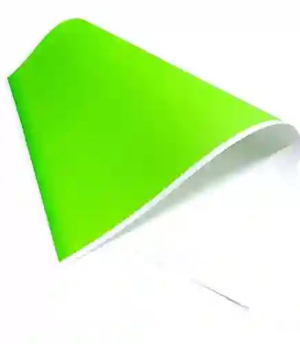 Cartulina Calipso Verde Fluorescente Medio Pliego