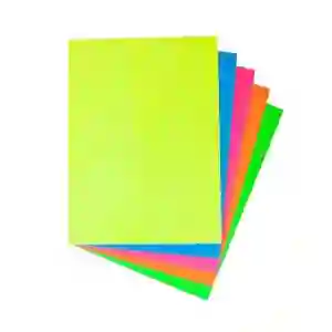 Cartulina Calipso Naranja Fluorescente Octavo