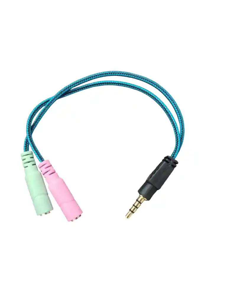 Divisor Y 3.5mm 1a2 Auriculares Cable Aux Audio