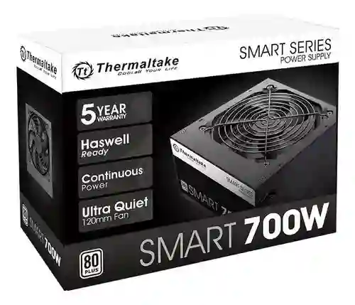 Fuente 700w Thermaltake 80 Plus