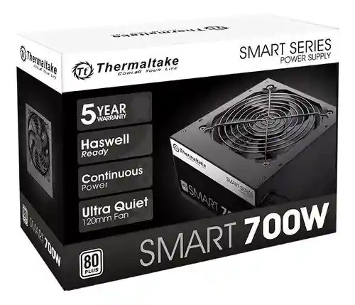 Fuente 700w Thermaltake 80 Plus