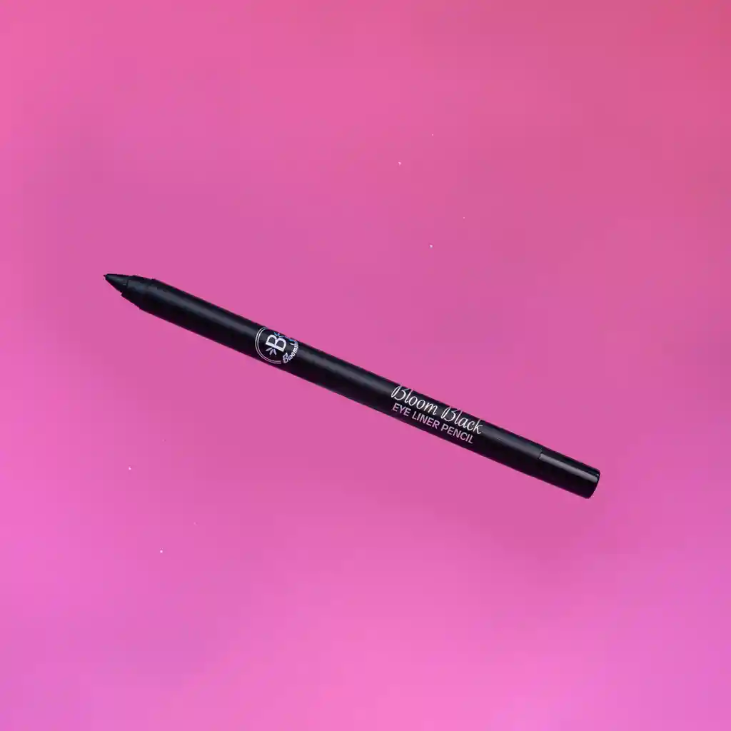 Lapiz Delineador De Ojos Negro Bloom Black | Eyeliner Pencil Bloomshell