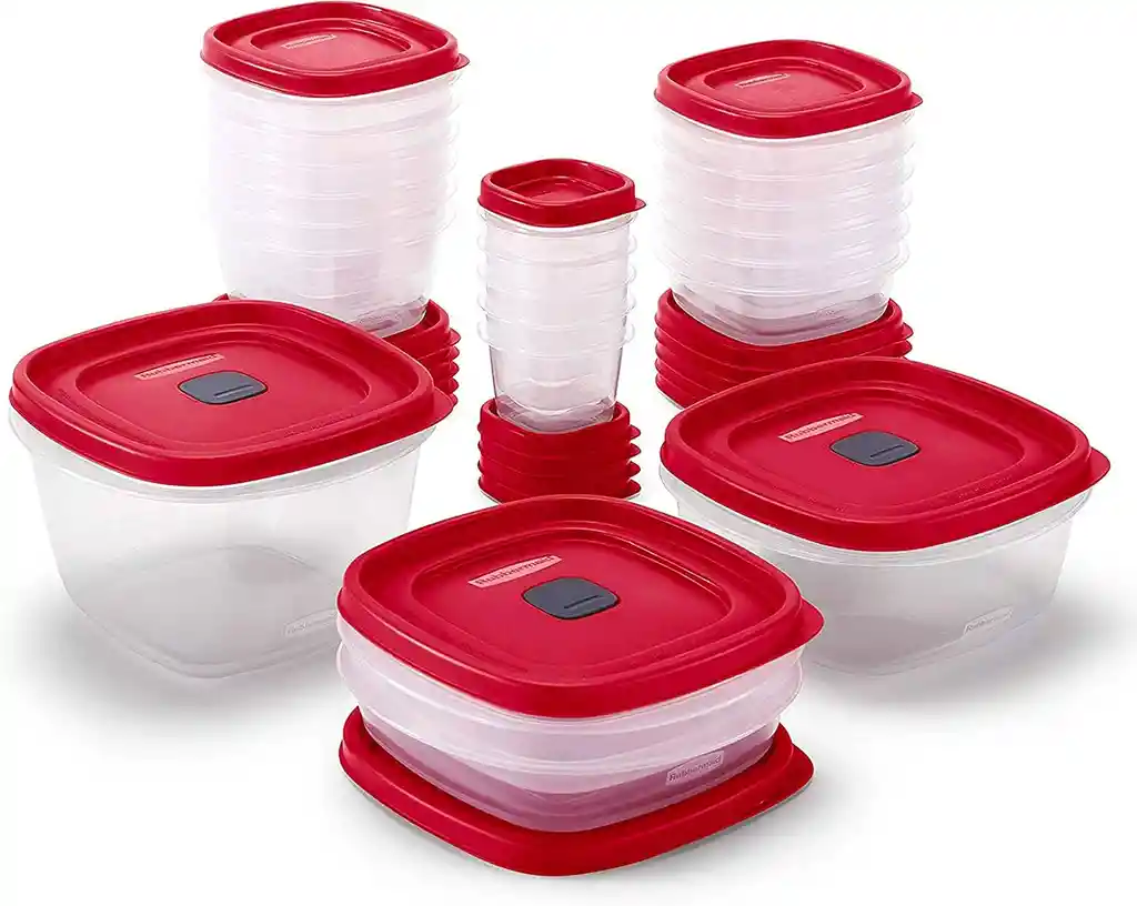 Refractarios Plástico Rubbermaid X21 Organizador De Cocina Hermético