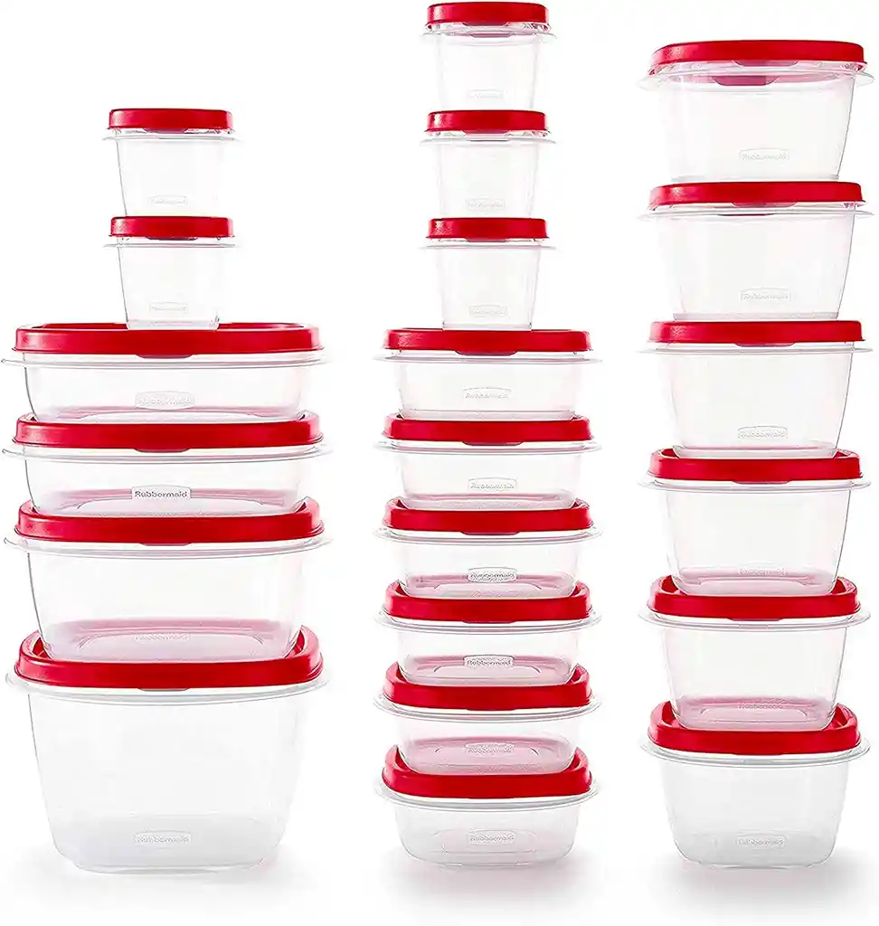Refractarios Plástico Rubbermaid X21 Organizador De Cocina Hermético