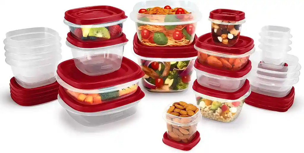Refractarios Plástico Rubbermaid X21 Organizador De Cocina Hermético