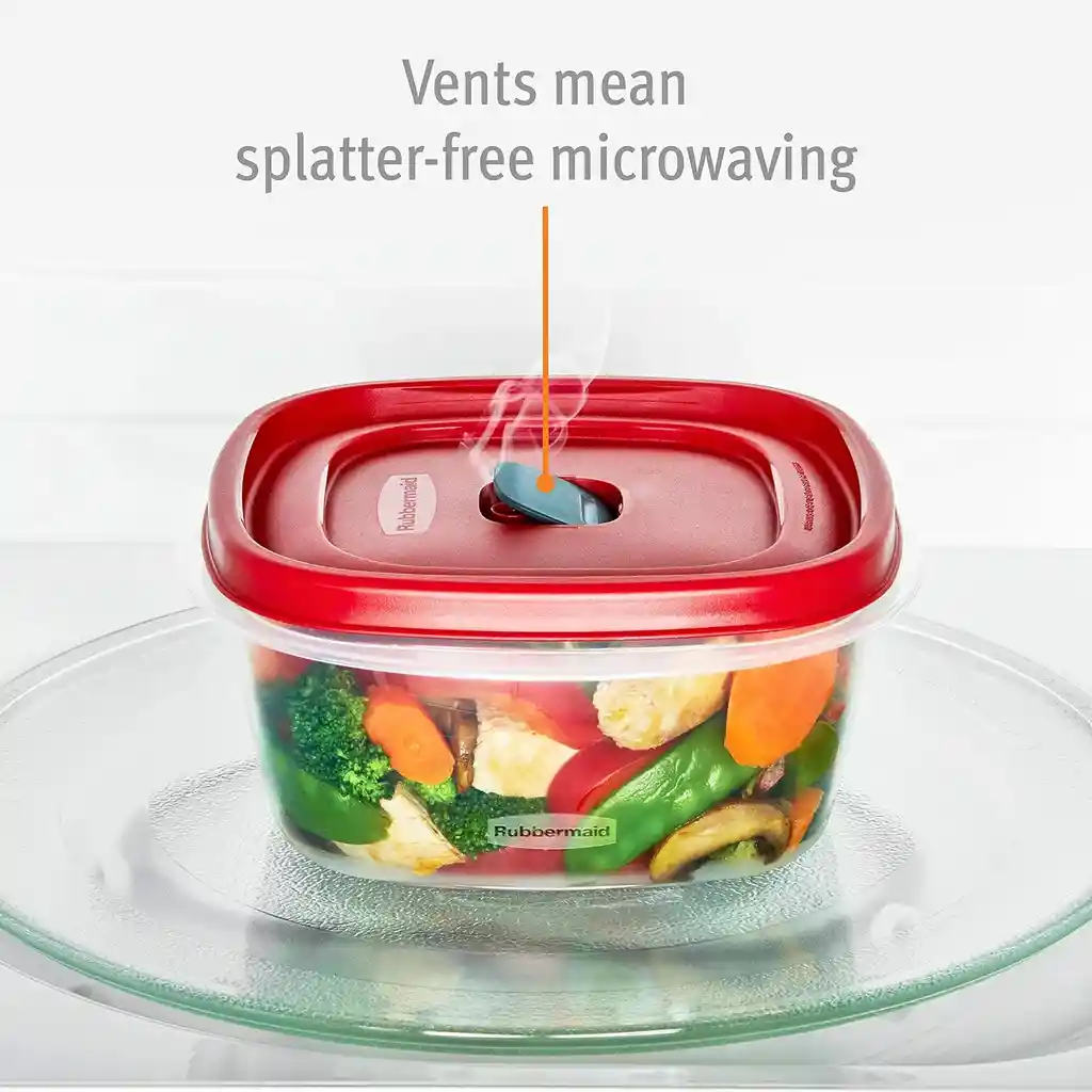 Refractarios Plástico Rubbermaid X21 Organizador De Cocina Hermético