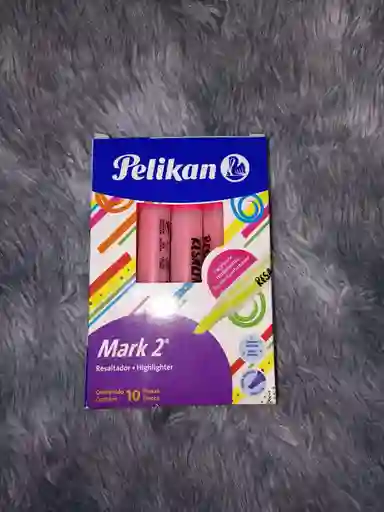 Resaltador Pelikan Fuscia Caja Por 10 Unidades