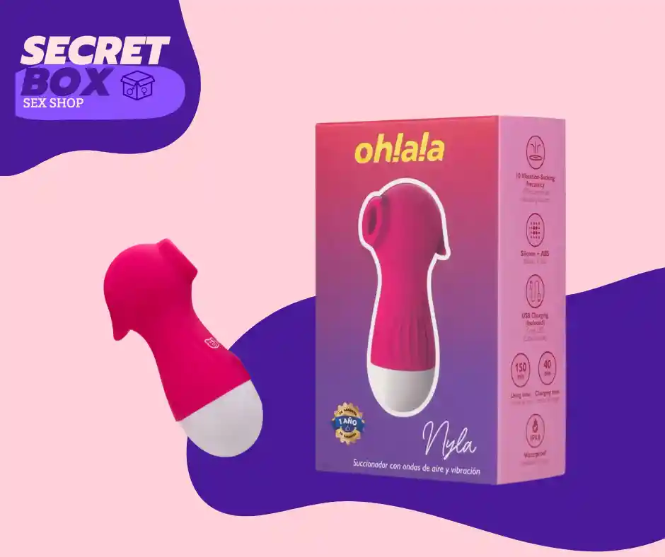 Succionador Nyla — Placer Sin Límites