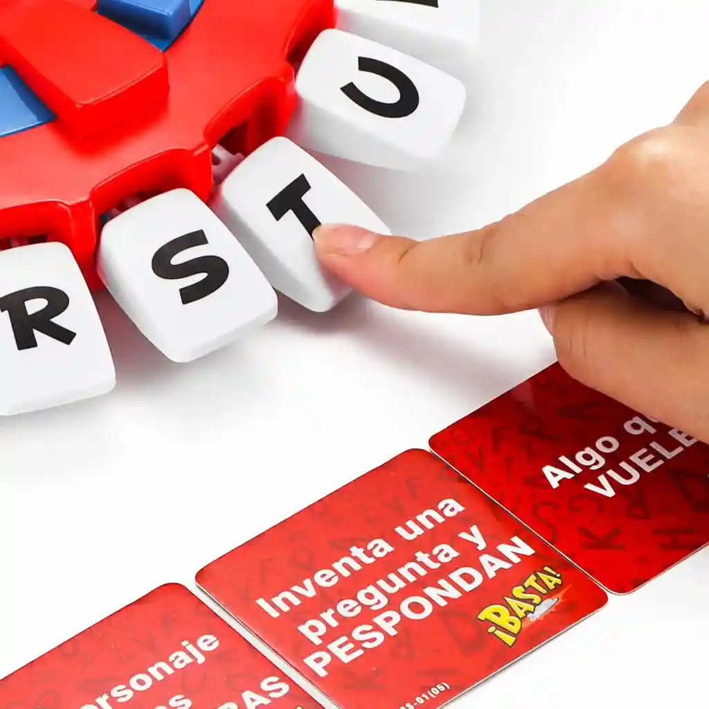 Juego De Mesa Basta En Español Interactivo Palabras Agilidad Mental Letras