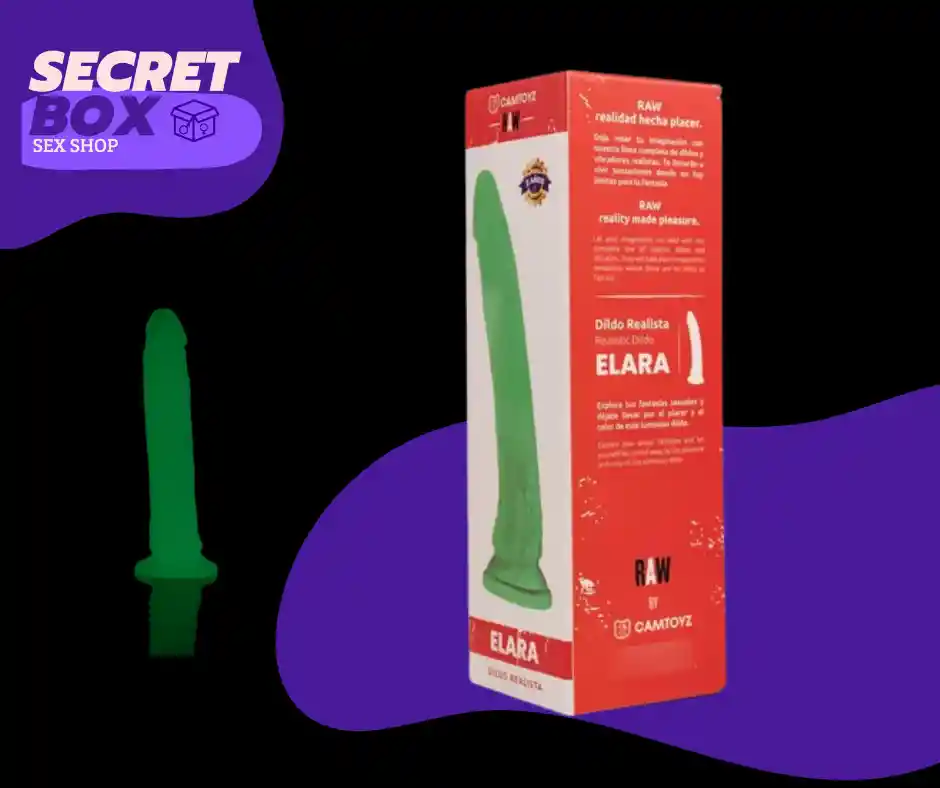 Raw Dildo Realista Elara - Transparente ✨