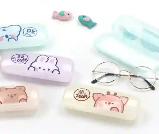 Estuche Plastico Para Gafas Anteojos Accesorio Para Lentes