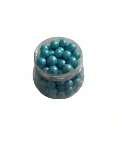 Perlas Comestibles Dulces #8 Azules X 125grs