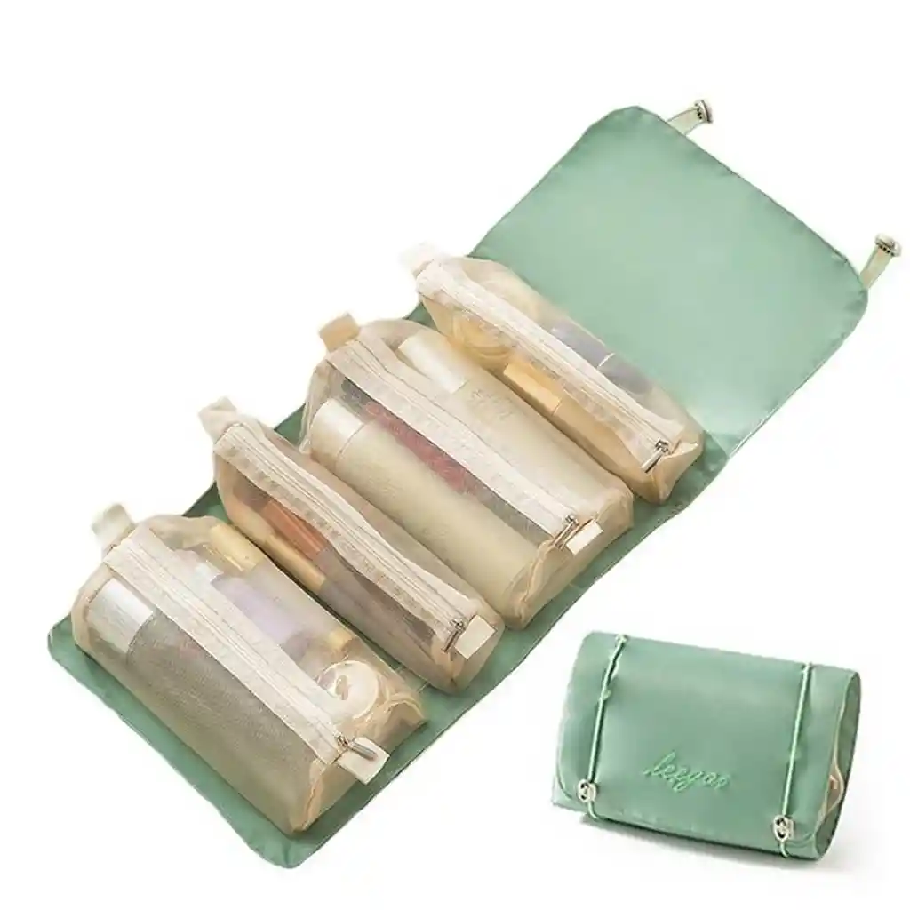 Organizador Cosmetiquera Bolso Maquillaje Viaje Portatil