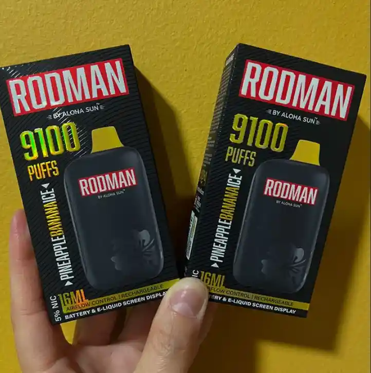 Vapeador Rodman 9100 Pf 5% Pineaple Banana Ice