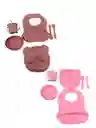 Set De Vajilla Silicona Para Bebés 6 Piezas