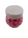 Perlas Comestibles Dulces Rosadas #8 X 125grs