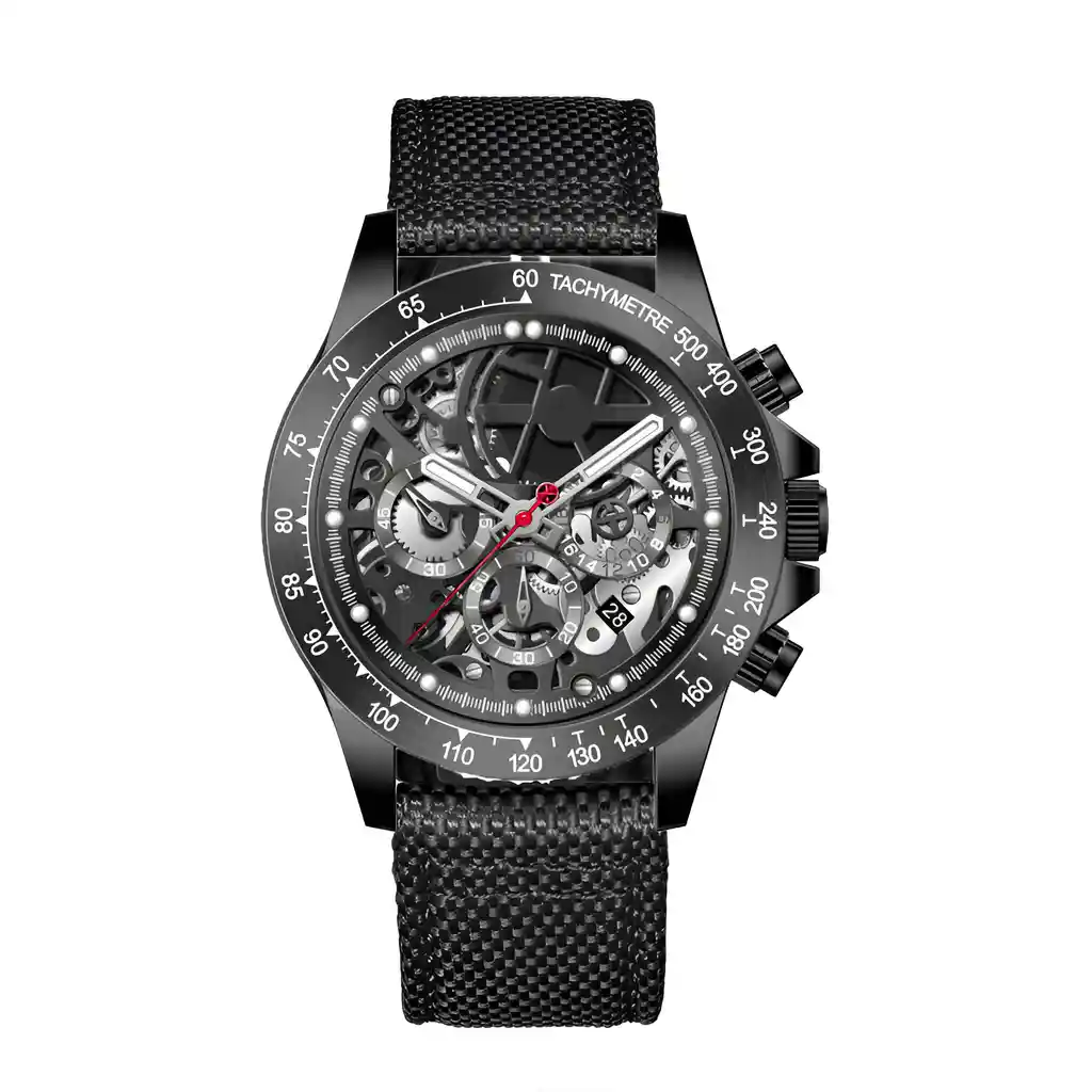 Reloj G-force H4019g Cronografo Funcional Nylon + Estuche