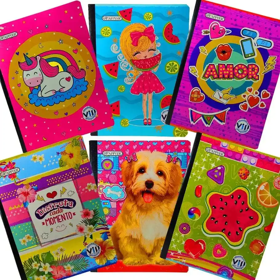 Cuaderno Cosido Niña Línea 100h