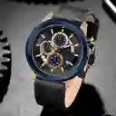 Reloj G-force H3844g Cronografo Funcional Cuero + Estuche