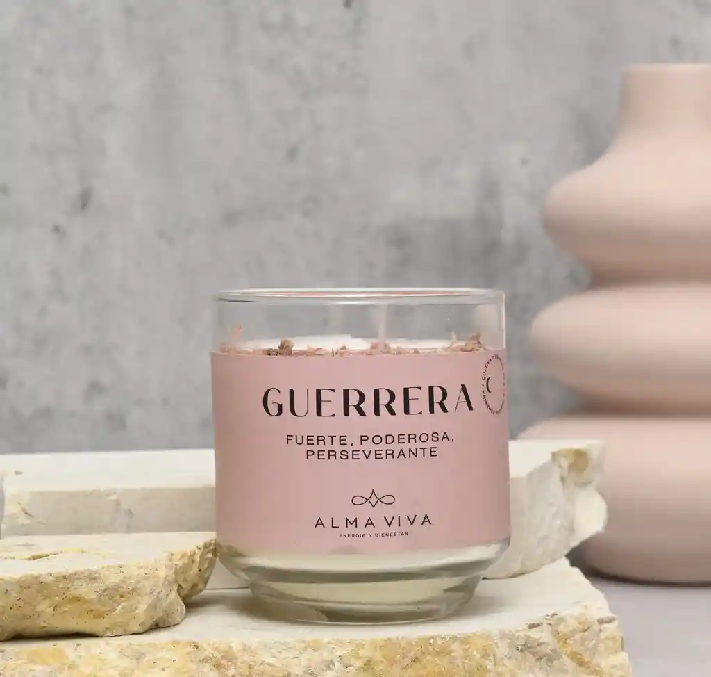 Vela Aromatica Mujer Guerrera