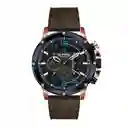 Reloj G-force H3680g Cronografo Funcional Cuero + Estuche