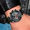 Reloj G-force H3717g Cronografo Funcional Acero + Estuche