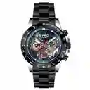 Reloj G-force H3717g Cronografo Funcional Acero + Estuche