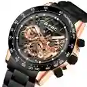Reloj G-force H3717g Cronografo Funcional Acero + Estuche
