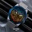 Reloj G-force H3907g Cronografo Funcional Acero + Estuche