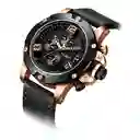 Reloj G-force H3638g Cronografo Funcional Cuero + Estuche