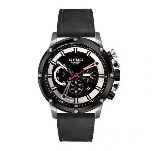 Reloj G-force H3833g Cronografo Funcional Cuero + Estuche