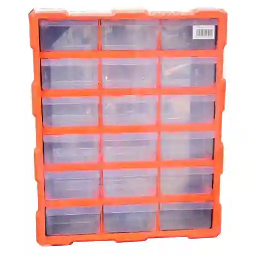 Bandeja Organizadora 18 Gavetas Mediana Plastica (38*47*16 Cms) (ht90302)