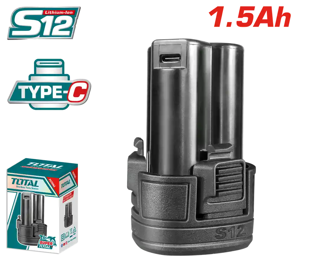 Bateria 12v Ion Lithium Super Total (tbli12153)