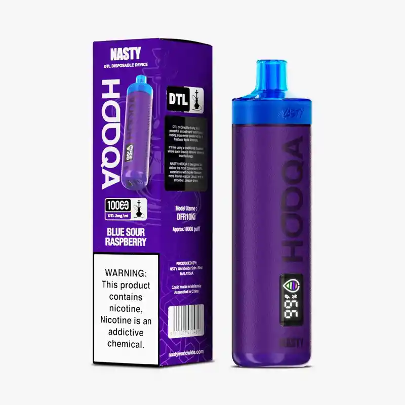 Nasty Hooqa-vap / Blue Sour Raspberry 10.000puff