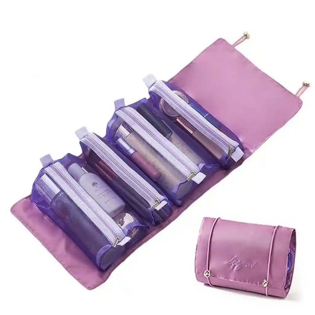 Organizador Cosmetiquera Bolso Maquillaje Viaje Portatil