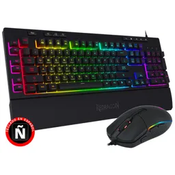 Combo Gamer Redragon Rgb Teclado K512 Shiva + Mouse M719