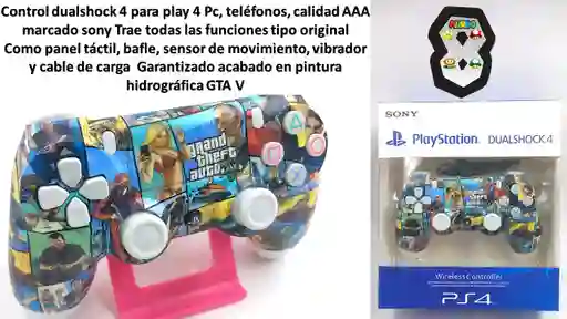 Control Play 4 Tipo Original Gtav