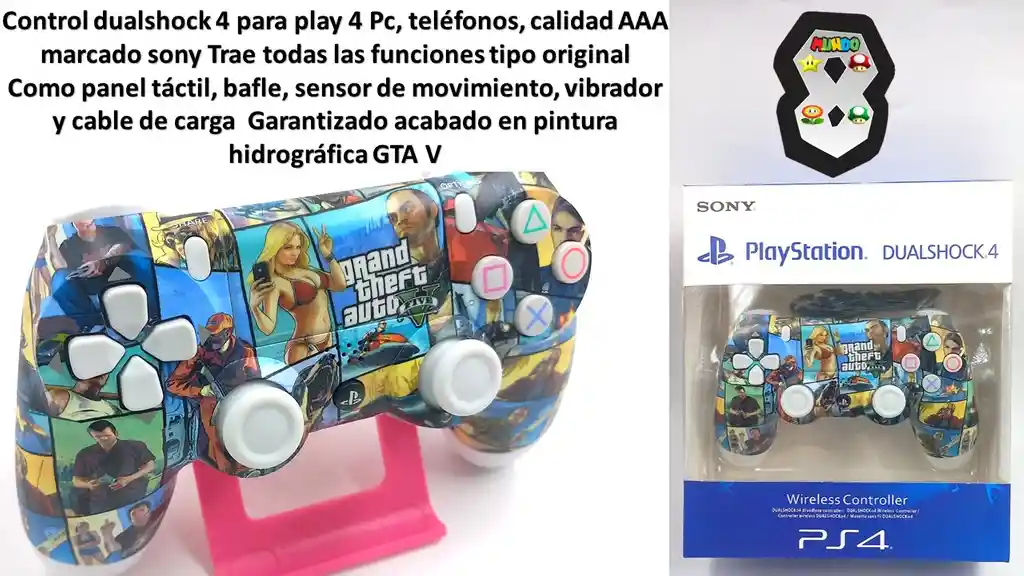 Control Play 4 Tipo Original Gtav