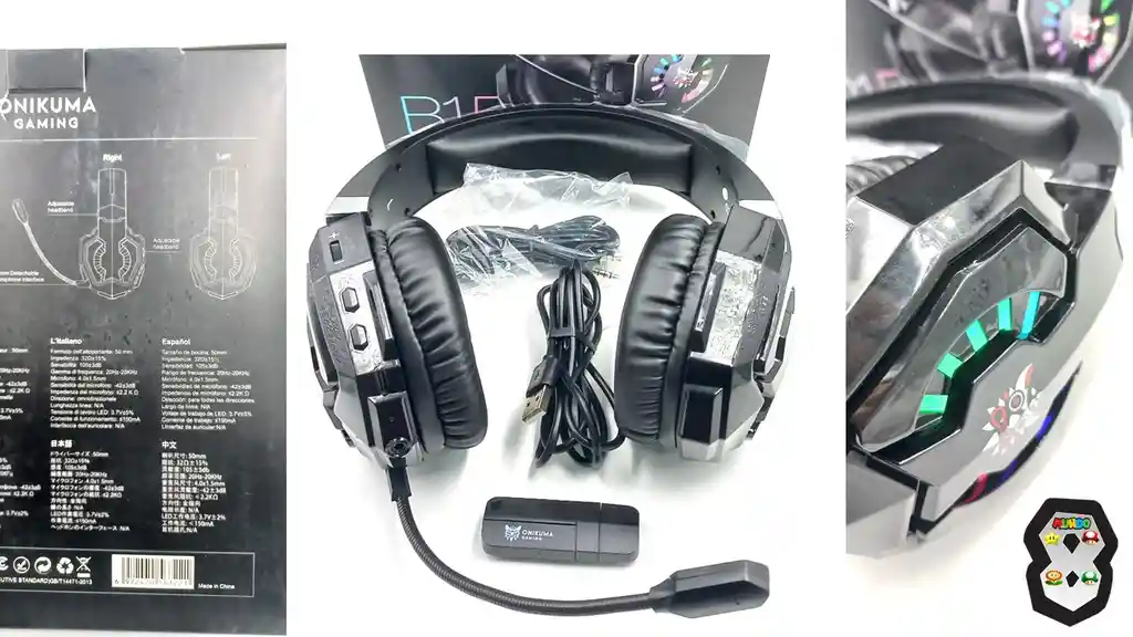 Diadema Gamer Inalambrica Play 5 Play 4 Pc Profesional B15