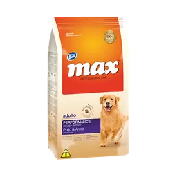 Max Canino Perro Adulto Raza Grande Performance Pollo - 20 Kg