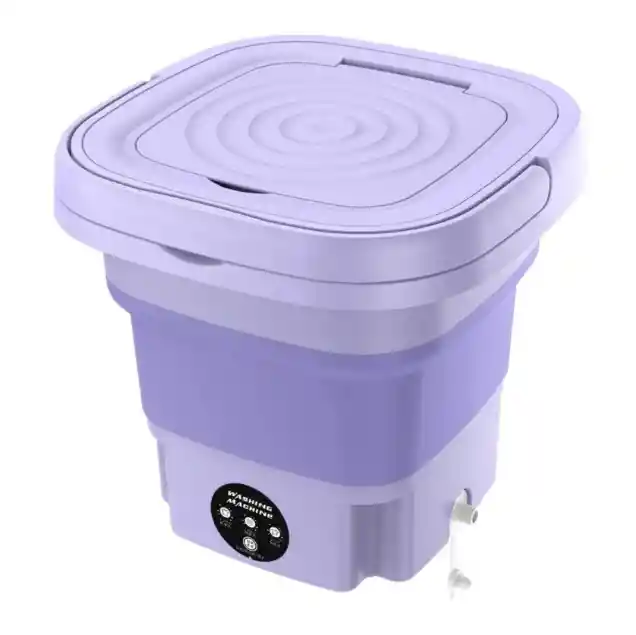 Mini Lavadora Portátil Plegable Lv-5001