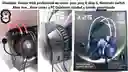 Diadema Gamer Play Xbox Pc Nintendo Profesional Rgb X31