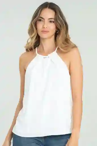 Blusa Zhoe Color Blanco Crudo Talla L