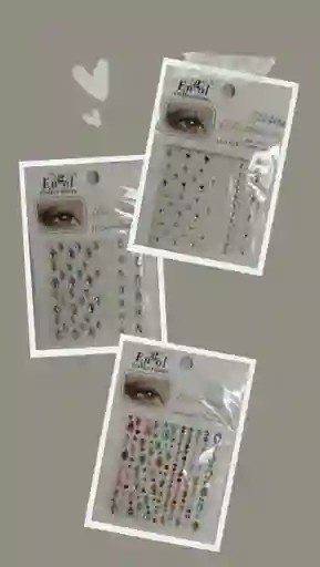 Gemas Sticker Para Ojos Y Rostro