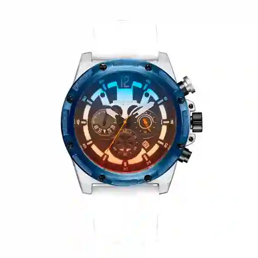 Reloj G-force H3907g Cronografo Funcional Goma + Estuche
