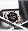 Reloj G-force H3829g Cronografo Funcional Acero + Estuche